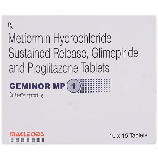 geminor mp 1mg tablet 15's